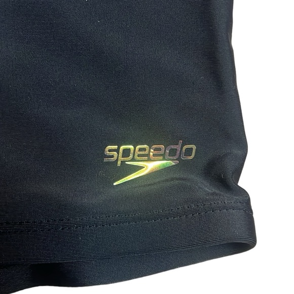 {NWT Speedo Black Swim Shorts Medium Large X-Large} - Picture 3 of 10